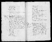 ""Recherche et visitation des feux estans es villes, bourgs, villages et granges du comté d'Auxonne, terres d'Oultre-Soone et ressort de Saint-Laurens-les-Chalon, faite par les Élus des États du comté : Ant. Georges prieur de Saint-Laurent-les-Chalon, élu du clergé, Joachim de Chastenay, baron de Saint-Vincent, élu de la noblesse, E. Trebillon, maire d'Auxonne, Fr. Thiebaut, notaire à Bellevesvre, élus du Tiers-État qui se partagent les ressorts du comté. Procès-verbal d'une nouvelle recherche des mêmes feux, dressé par Joachim de Chastenay, élu de la noblesse du même comté.