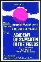 Academy of Saint Martin in the fields. Vézelay, basilique de la Madeleine (1er juillet 1984). - Dijon, P. R. O. Sérigraphie, dessin de M. Tollot. - 80 x 120 cm.