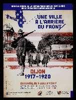 Exposition dans le cadre de la commémoration du centenaire de la première guerre mondiale : "Une ville à l'arrière du front : Dijon 1917-1920" au Archives municipales de Dijon