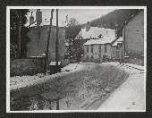 Val Suzon, rues sous la neige .