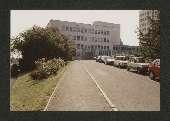 Faculté des lettres, faculté des sciences, C.R.D.P., bibliothèque universitaire, maternité et hôpital d'enfants, palais des congrès, hôtel de la région, hôtel de police, inspection académique.