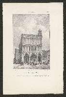 Portail de l'église Notre-Dame à Dijon. . – Imprimeur E. Ardit 