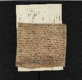 Lettre sous le scel de Geoffroy archevêque de Besançon de la donation par Aymon de Faucogney à l'abbaye de Bithaine de certaines dîmes sur la paroisse de Lons près la ville de Vesoul (janvier 1235).
