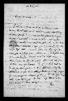 Lettres d'évêques (moins Paris). Affaire de Dijon (1837-1838). Lettres d'ecclésiastiques. 1830 à 1849.