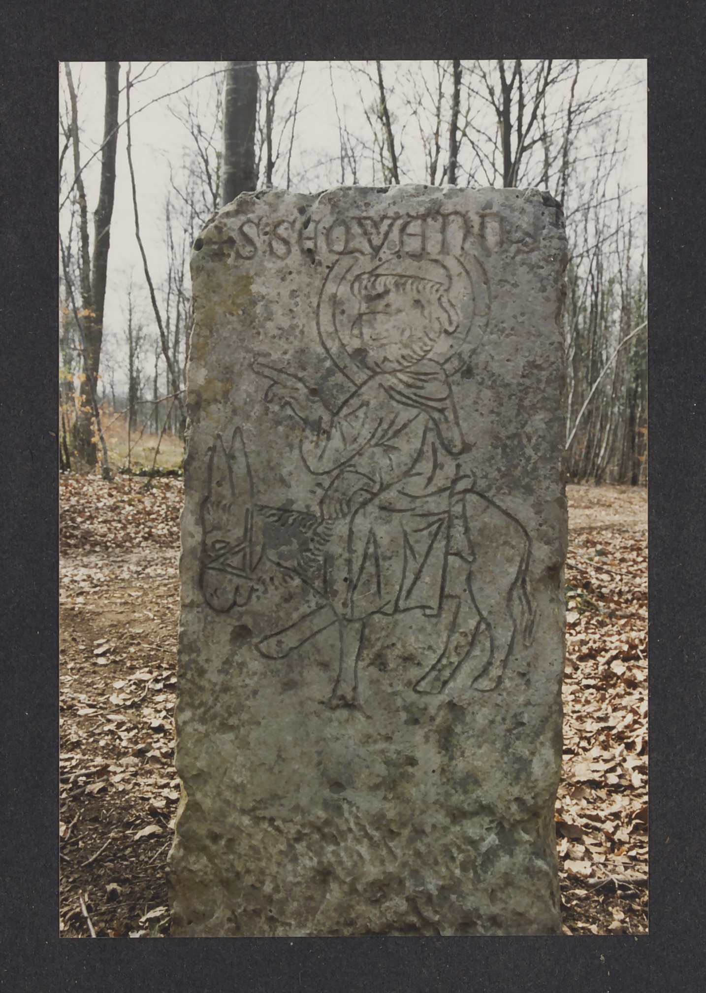 Les bornes in situ, 1993, fonds Gabriel Grémaud, 194 J 26